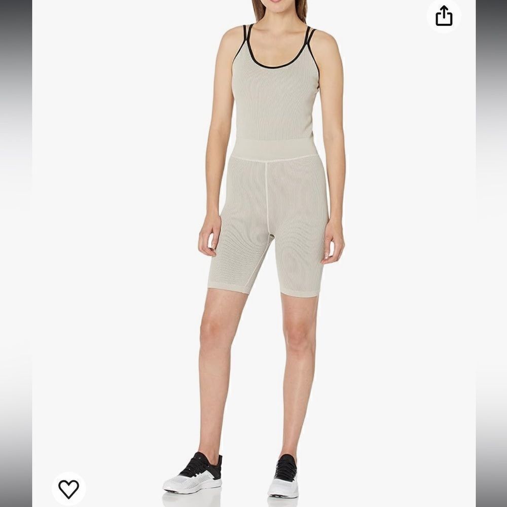 Calvin Klein Performance Women's Seamless Rib Unitard Shape Wear - Size Medium